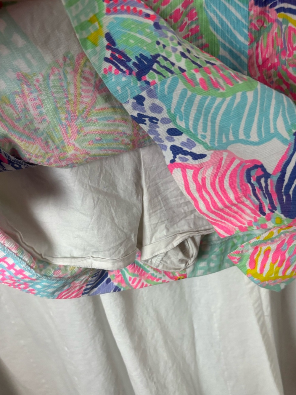 Lilly Pulitzer Ziggy Romper Mini Dress Roar Of The Seas Waist Cut Outs Women’s 4 - Picture 4 of 7